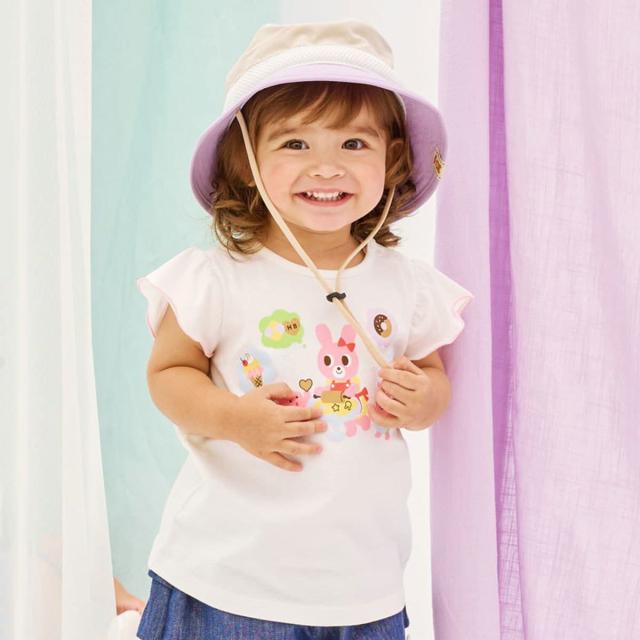 ポンチョ お耳付きボアフリース ダッフルマント キッズ お耳付きボアフリース ダッフルマント HOT BISCUITS（ホットビスケッツ