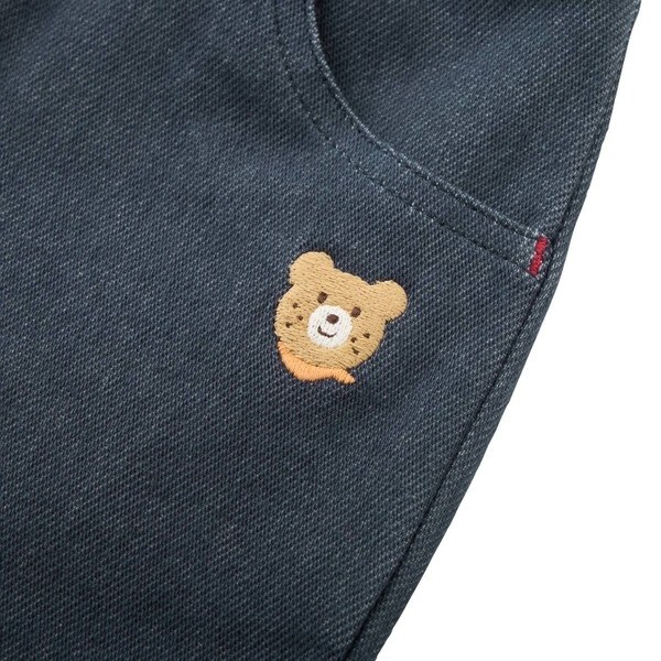 ミキハウス ホットビスケッツ（MIKIHOUSE HOT BISCUITS）/【Everyday Series】ワンポイント ストレッチ10分丈パンツ