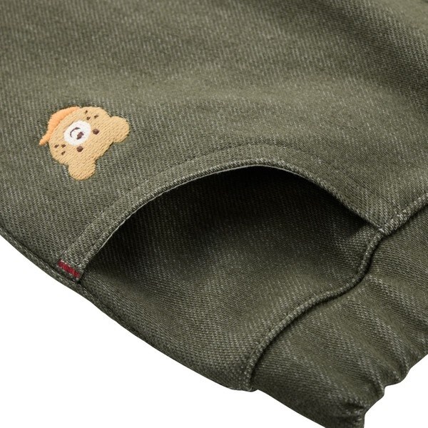 ミキハウス ホットビスケッツ（MIKIHOUSE HOT BISCUITS）/【Everyday Series】ワンポイント ストレッチ10分丈パンツ