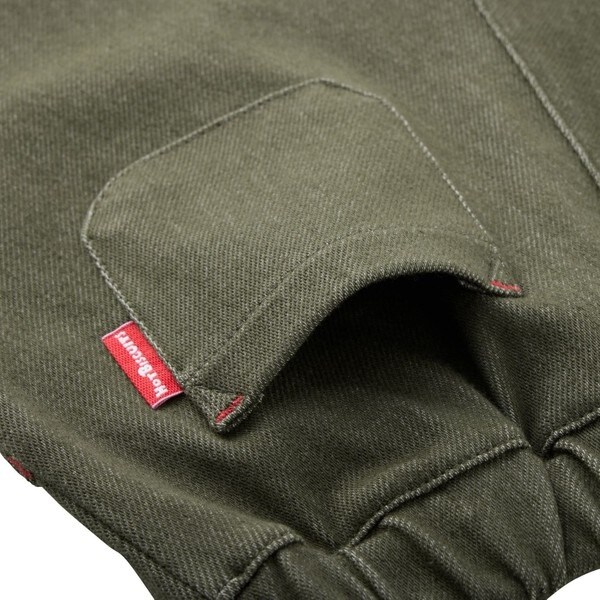 ミキハウス ホットビスケッツ（MIKIHOUSE HOT BISCUITS）/【Everyday Series】ワンポイント ストレッチ10分丈パンツ