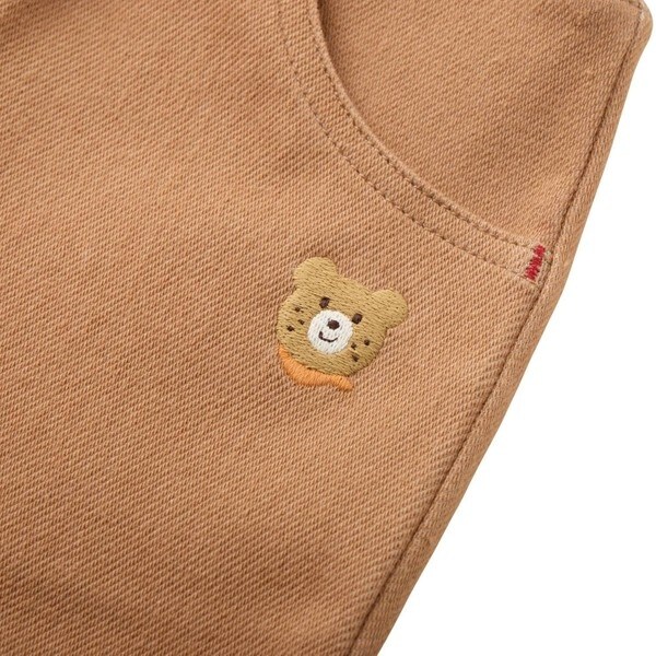 ミキハウス ホットビスケッツ（MIKIHOUSE HOT BISCUITS）/【Everyday Series】ワンポイント ストレッチ10分丈パンツ