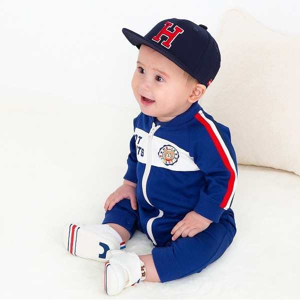 MIKIHOUSE HOT BISCUITS ミキハウス ホットビスケッツ ベビーシューズ 72-9302-380 13cm ブルー MIKIHOUSE HOT BISCUITS] [ミキハウス ホットビスケッツ