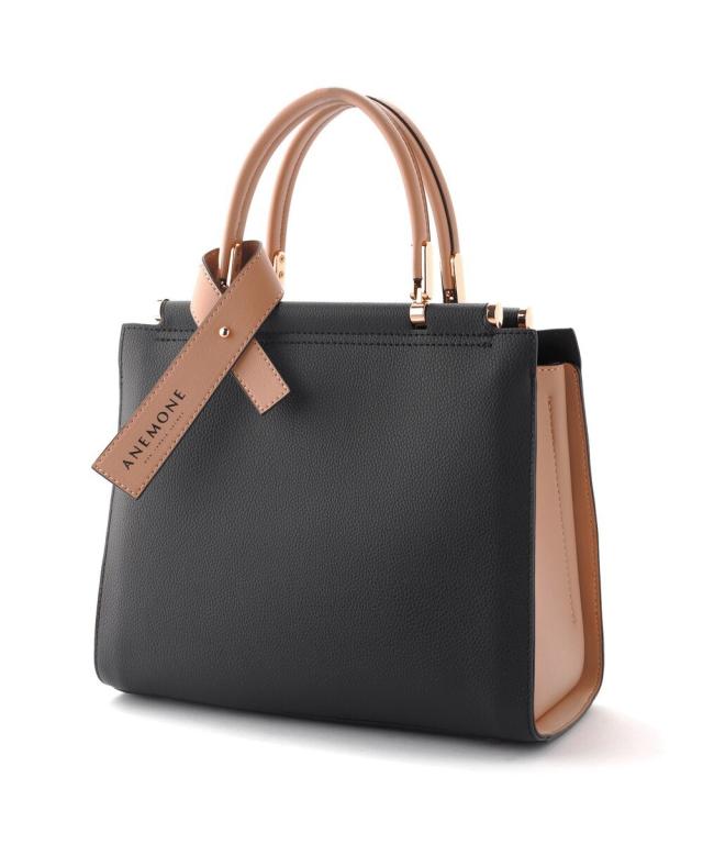 アネモネ（ANEMONE）/バイカラーのスクエア2WAYバッグの通販はau PAY