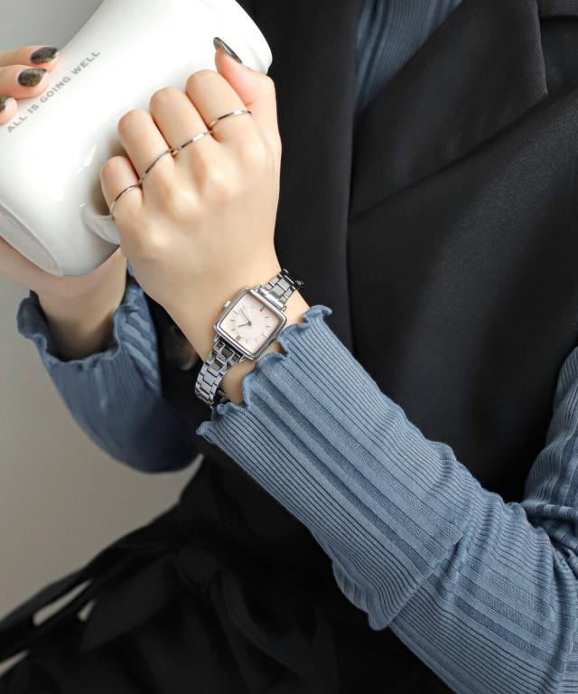 アネモネ（ANEMONE）/メタル×レザー3WAYウォッチ