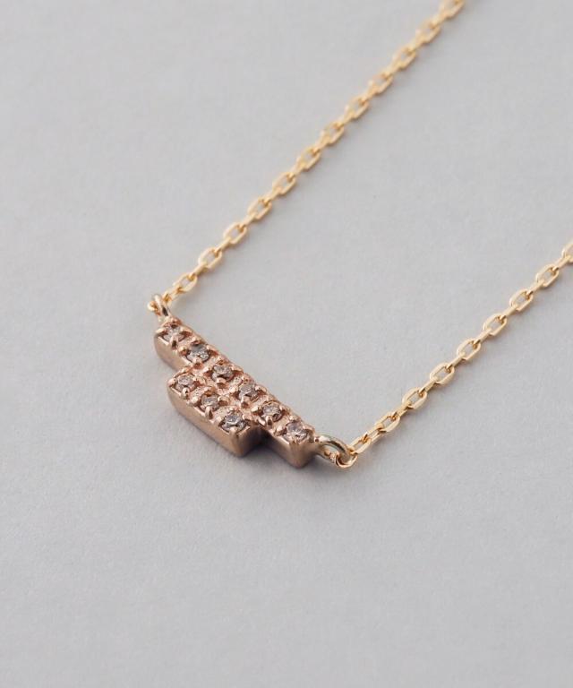 Siena K10 ダイヤモンドネックレスシエナシエナロゼ