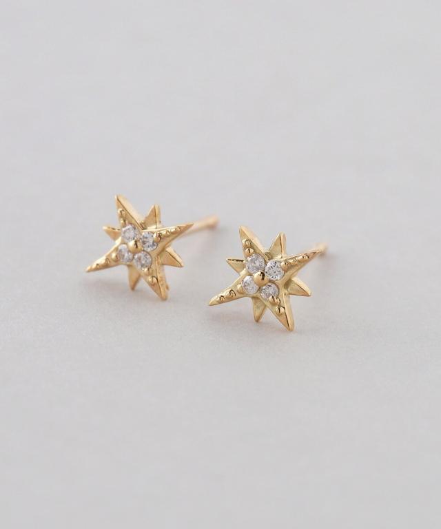 シエナロゼ（SIENA ROSE）/スターモチーフダイヤピアス_1