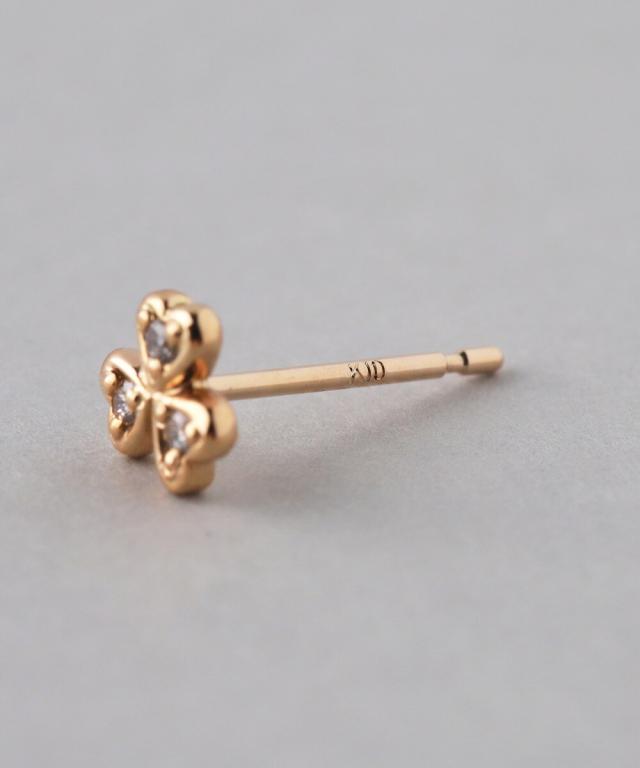 シエナロゼ（SIENA ROSE）/クローバーモチーフダイヤピアス_3