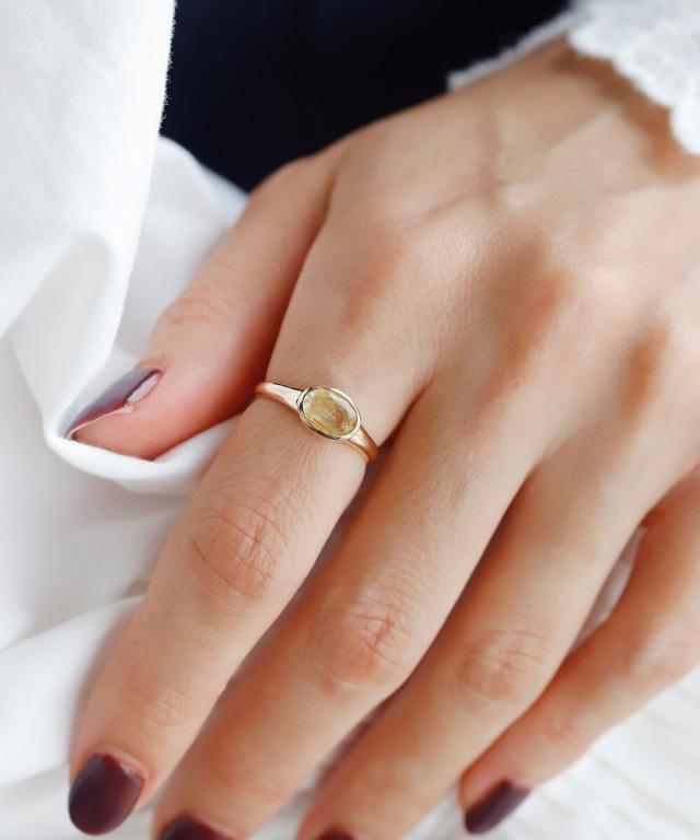 sienaroseグロスリング11号 sienaroseグロスリング11号 シエナロゼ（SIENA ROSE）/オーバルカット