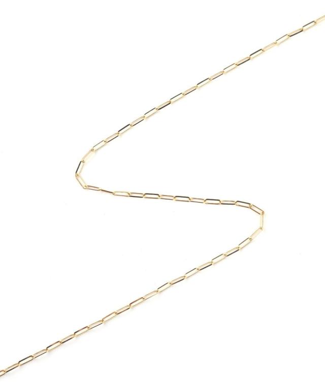 シエナロゼ（SIENA ROSE）/ペーパークリップチェーンネックレス[S]の通販は 50,600円