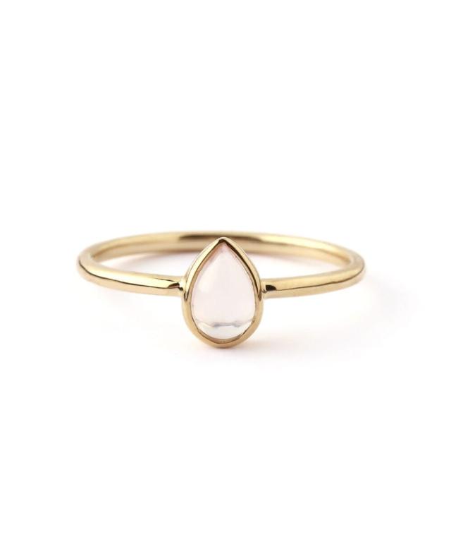 シエナロゼ（SIENA ROSE）/バースデーストーン・リング[10月・ローズクォーツ]