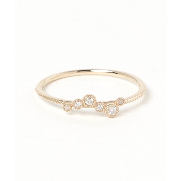 SIENA ROSE】K10 BIRTH STARおうし座 ダイヤモンドリング SIENA ROSE