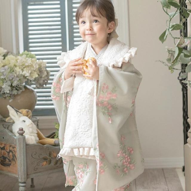 キャサリンコテージ（Catherine Cottage）/フラワーレース着物ワンピ+