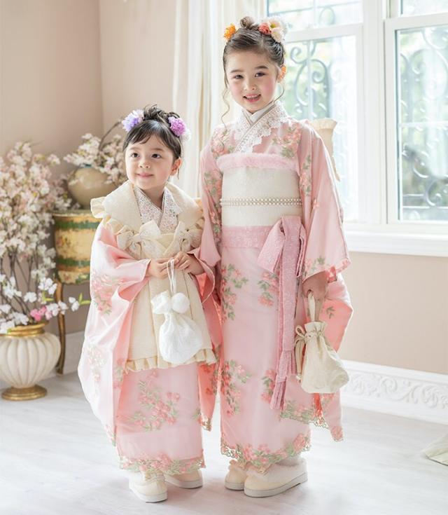 キャサリンコテージ（Catherine Cottage）/フラワーレース着物ワンピ+