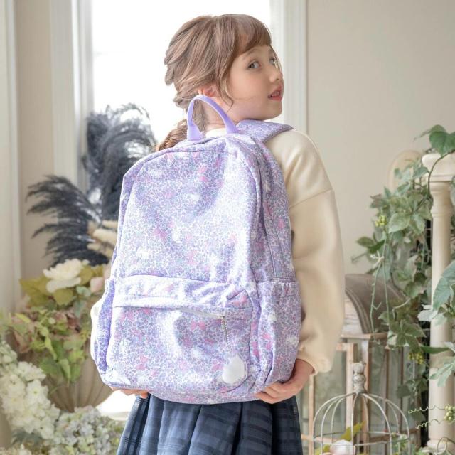 bonjour diary 花柄リュック bonjour diary 花柄リュック （bonjour diary ボンジュール