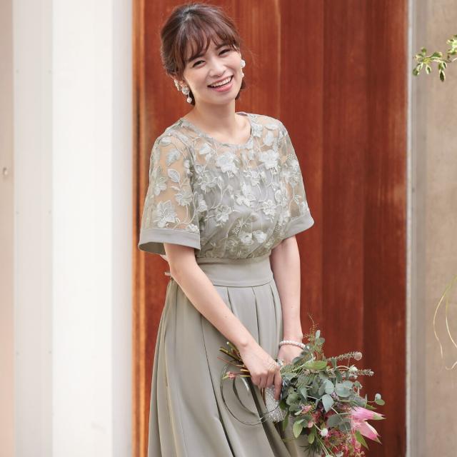 プールヴー（PourVous）/結婚式 ワンピースの通販は