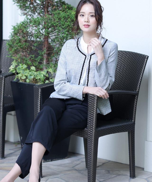 プールヴー（PourVous）/入園式 入学式 卒園式 卒業式 七五三 ママ 母 親レディース パンツスーツ セレモニー フォーマル