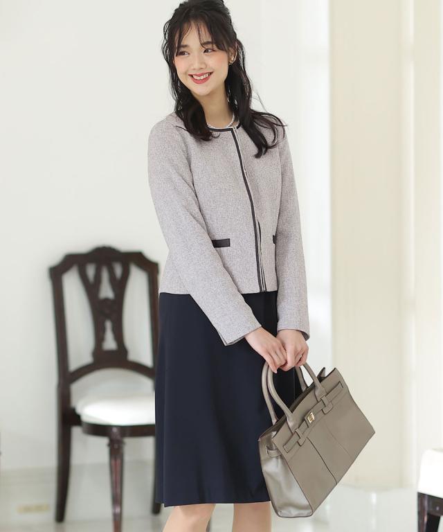 プールヴー（PourVous）/セレモニー フォーマル入園式 入学式 卒園式 卒業式 七五三ママスーツ レディース ワンピーススーツ