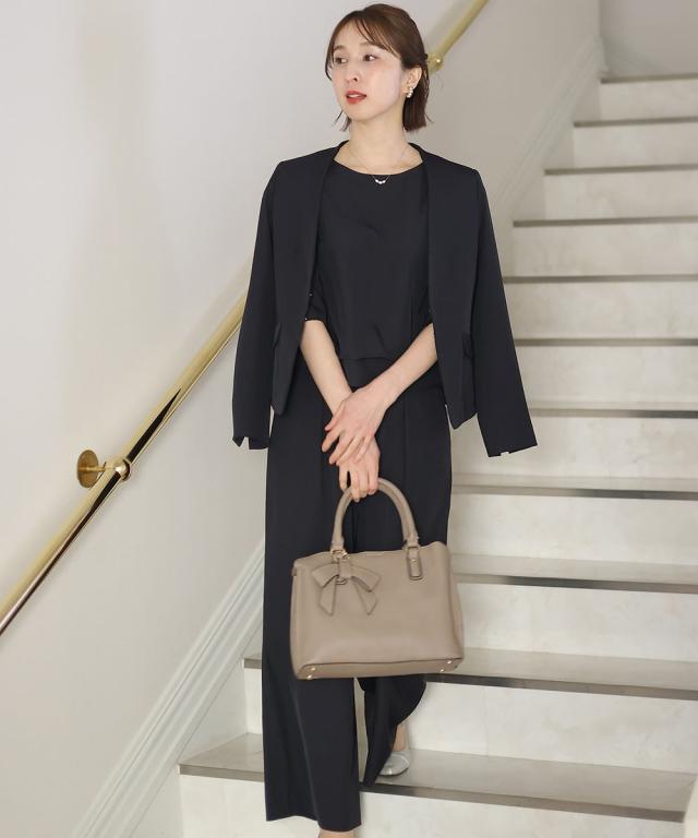 プールヴー（PourVous）/入園式 入学式 卒園式 卒業式 七五三 ママ 母 親レディース パンツスーツ セレモニー フォーマル