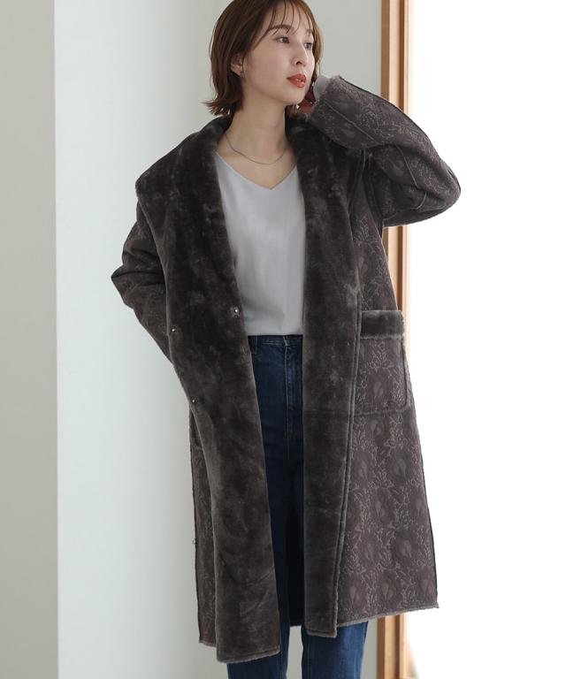 プールヴー（PourVous）/フェイクムートンボンディングレースコート