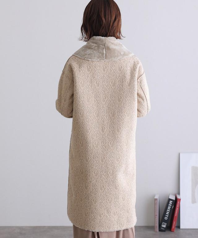 プールヴー（PourVous）/フェイクムートンボンディングレースコートの