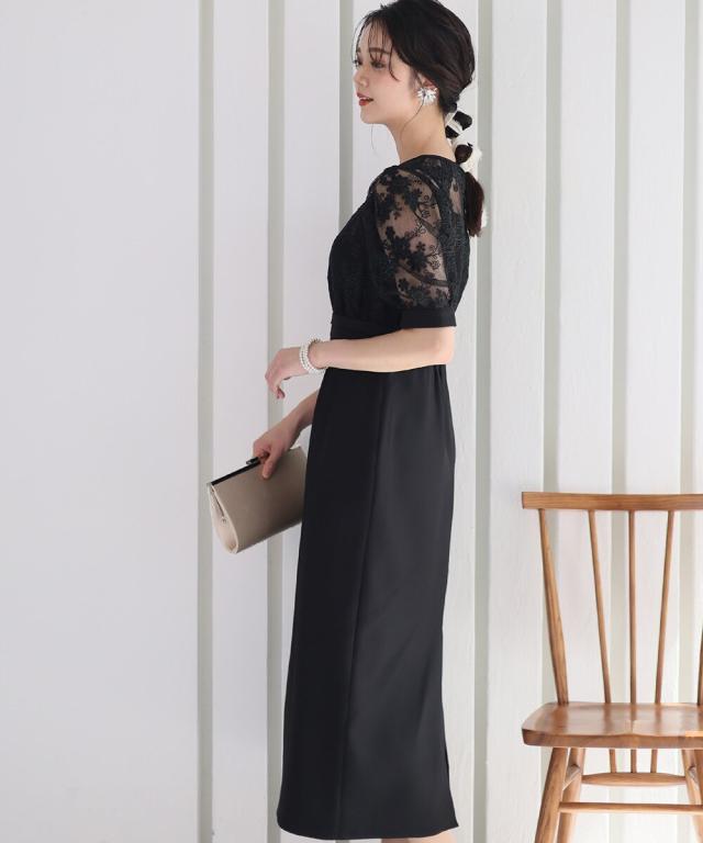 シーエフシーエル CFCL FLUTEDDRESS2ワンピース ニット 膝丈 長袖 3 