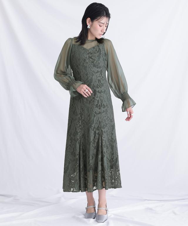 atlo ドレス atlo ドレス 結婚式 パーティードレス カシュクール風ロング＆七