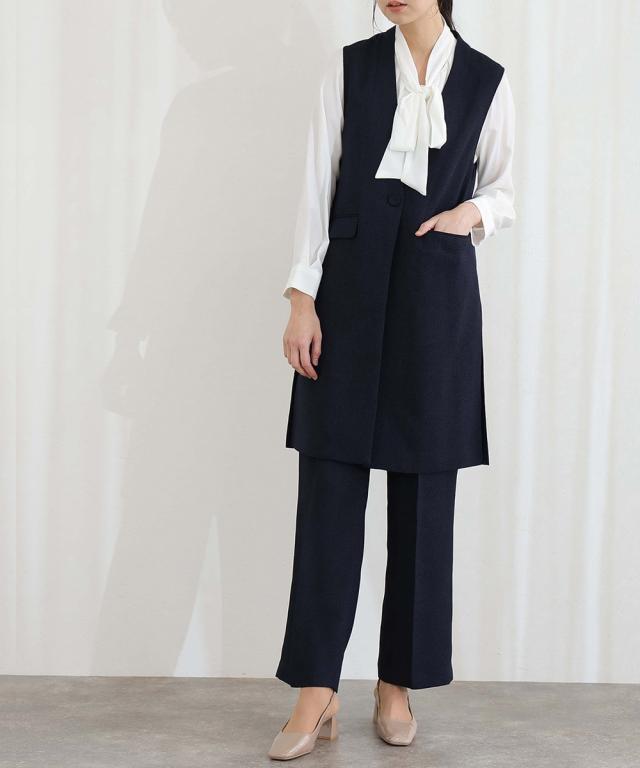 プールヴー（PourVous）/入園式 入学式 卒園式 卒業式 七五三 ママ 母 親レディース パンツスーツ セレモニー フォーマル