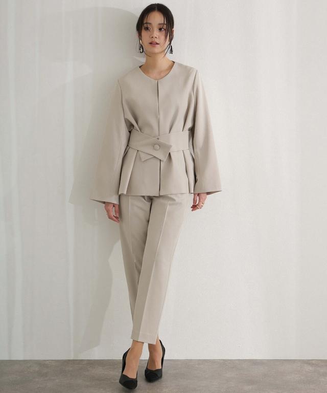 プールヴー（PourVous）/ママ 母 親レディース パンツスーツ 入園式