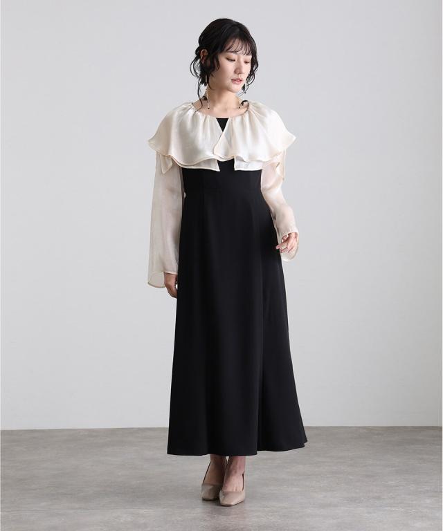 atlo オケージョンドレス atlo オケージョンドレス、Mサイズ、ベージュ