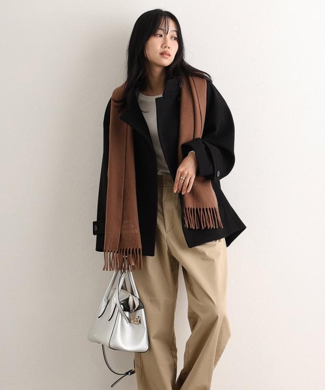 プールヴー（PourVous）/フェイクウールジャケット