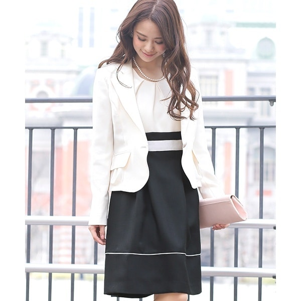 プールヴー（PourVous）/セレモニー フォーマル入園式 入学式 卒園式 卒業式 七五三ママスーツ レディース ワンピーススーツ