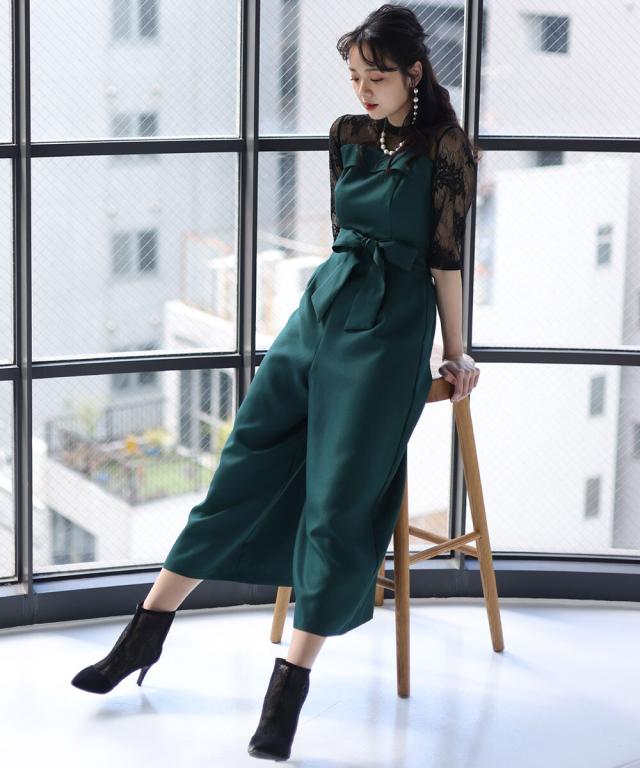 プールヴー（PourVous）/結婚式 パンツドレス_17
