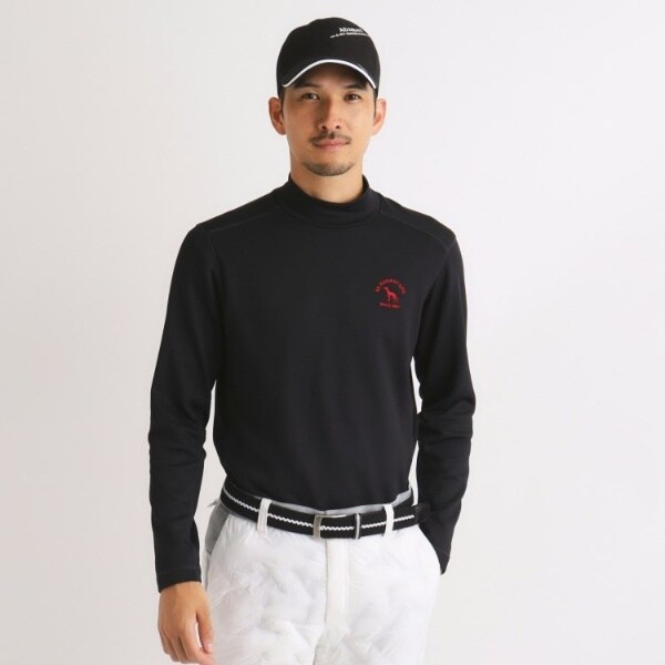 アダバット（adabat）/ロゴデザイン モックネックプルオーバーの通販は