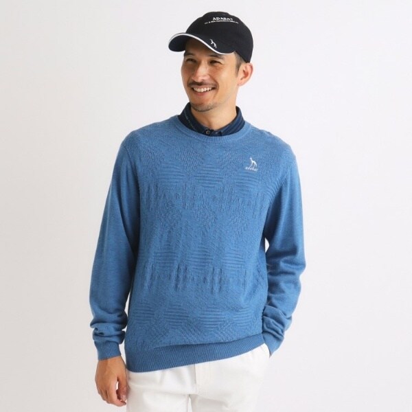 adabat アダバット ニット セーター カシミヤ100％ サイズⅢ ゴルフ