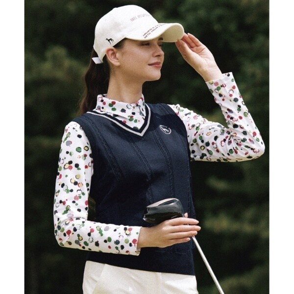 アダバット（adabat）/【洗える】ケーブル編み Vネックニットベストの通販は 15,180円