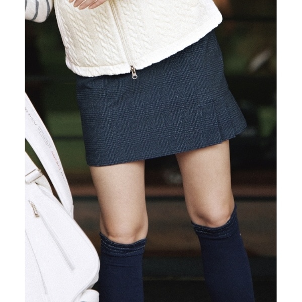 アダバット（adabat）/ツイードチェックデザイン ダウンスカート