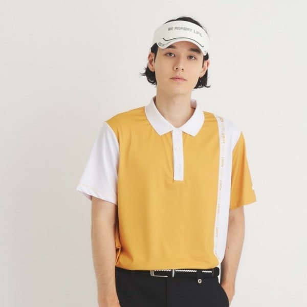 アダバット（adabat）/【ADBT】ツートーンカラーデザイン 半袖ポロシャツ