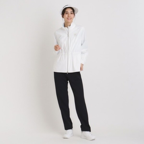 アダバット（adabat）/撥水加工 ロゴチェックストレッチブルゾン