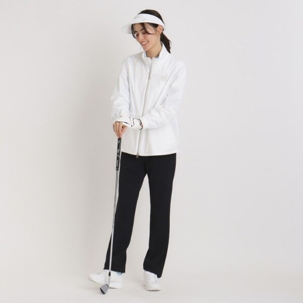 アダバット（adabat）/撥水加工 ロゴチェックストレッチブルゾン
