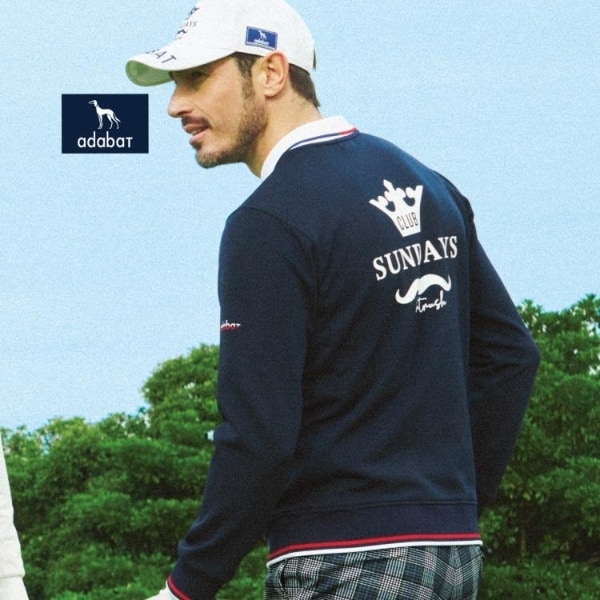 アダバット（adabat）/【新レーベル ADABAT NAVY】ライトダンボールプルオーバー