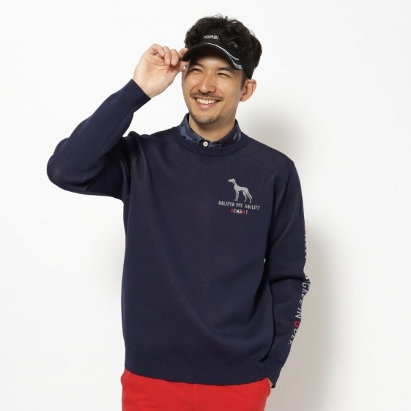 アダバット（adabat）/ウォッシャブル素材 サルーキジャカードニット