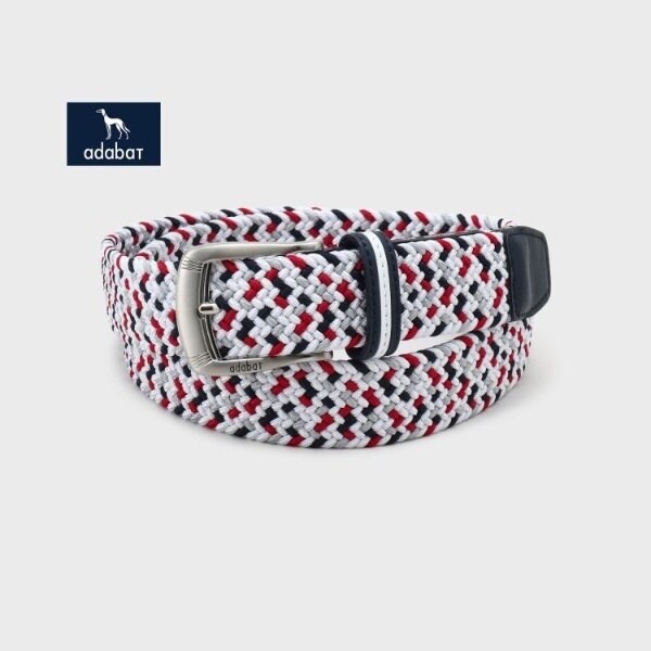 アダバット（adabat）/【新下げ札 ADABAT NAVY】トリコロールメッシュベルト