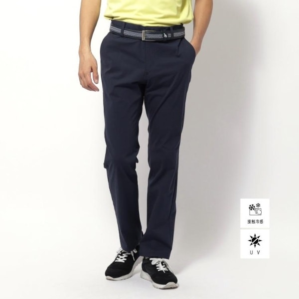 アダバット（adabat）/UVカット接触冷感 クールタッチグレンチェックストレッチパンツ