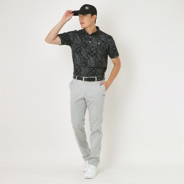 アダバット（adabat）/ジオメトリックジャカードストレッチパンツ