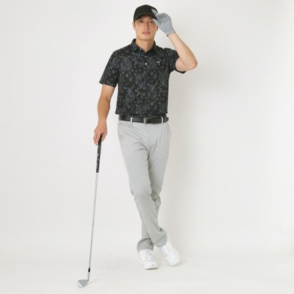 アダバット（adabat）/ジオメトリックジャカードストレッチパンツ