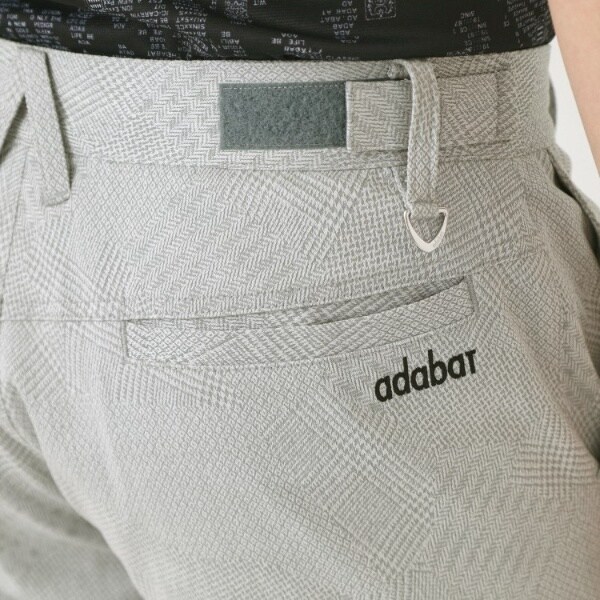 アダバット（adabat）/ジオメトリックジャカードストレッチパンツ
