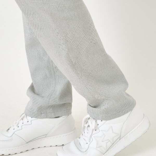 アダバット（adabat）/ジオメトリックジャカードストレッチパンツ