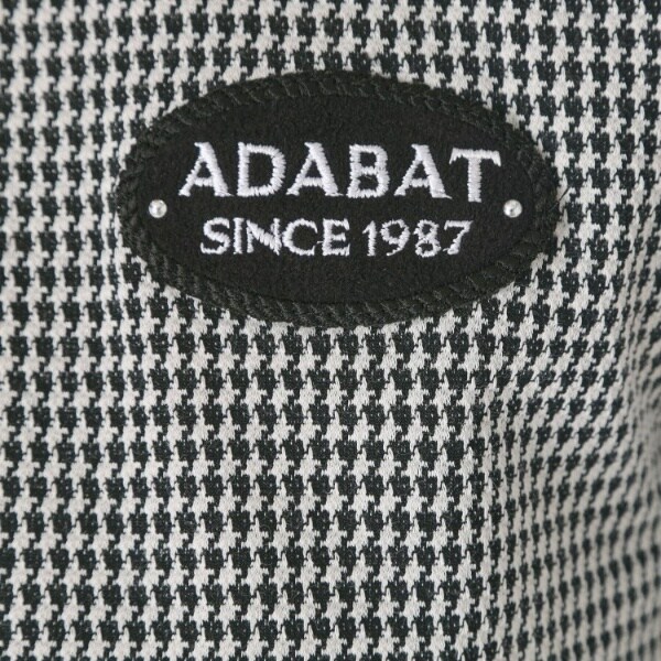 アダバット（adabat）/【吸水速乾】千鳥ジャカードポロシャツ_9