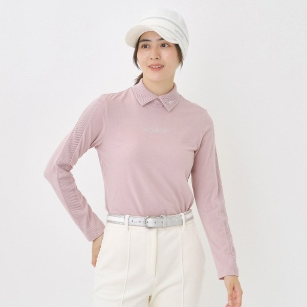 アダバット（adabat）/【吸湿発熱】サーモスムーススプリットネックプルオーバー