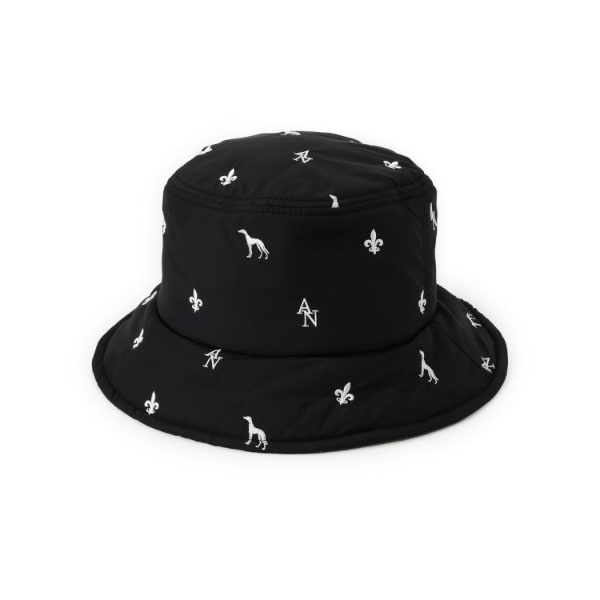 アダバット（adabat）/【ADABAT NAVY】エンブロイダリーモノグラムハット